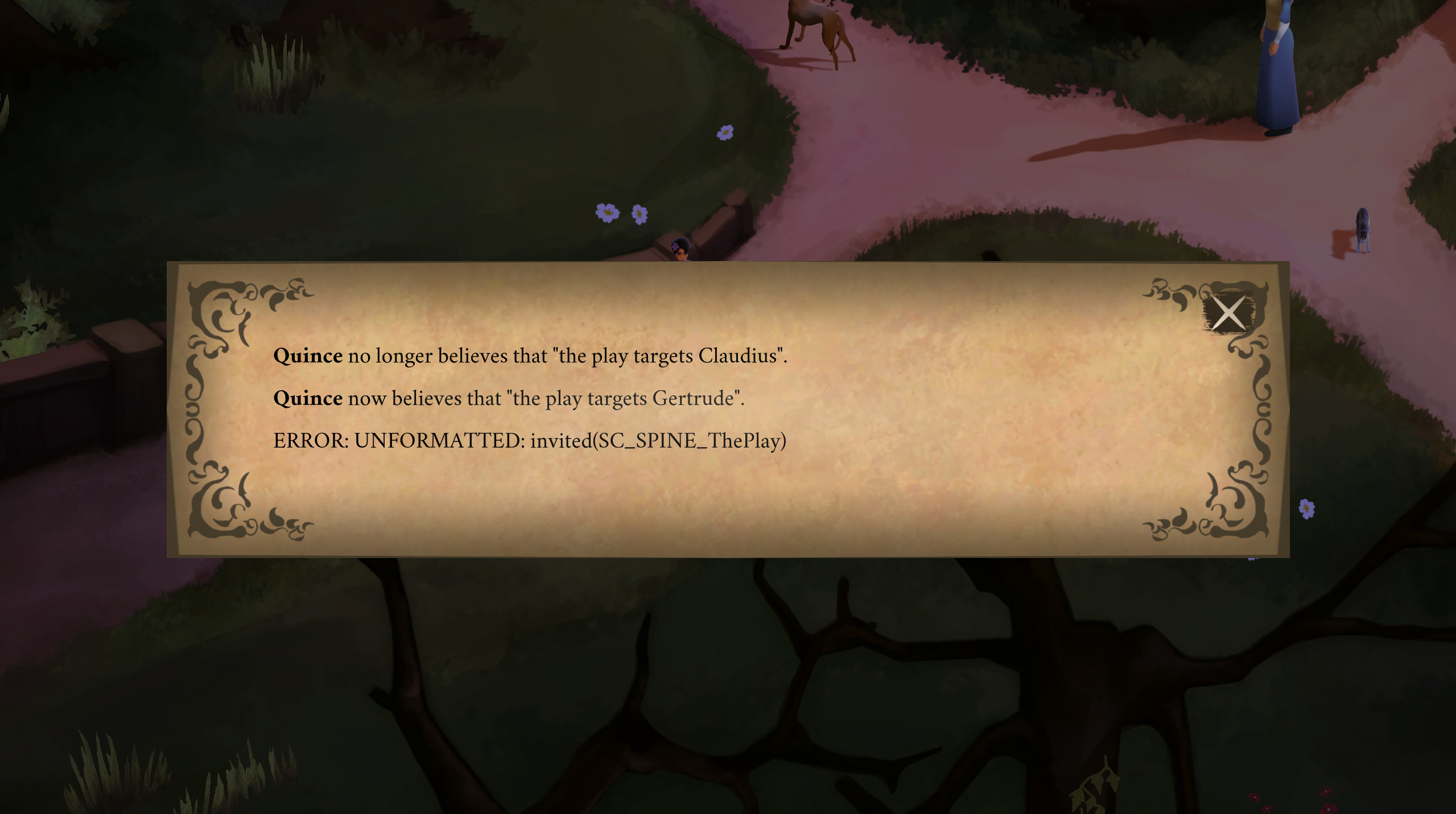 SC_SPINE_ThePlay error