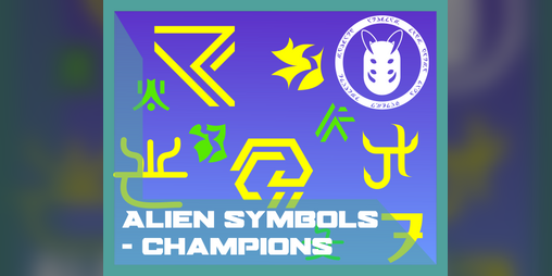 Cover image for Alien Symbols - Champions
