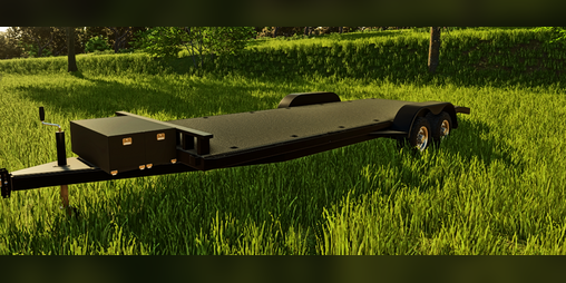 Cover image for FS25 - Custom Steel Deck Trailer