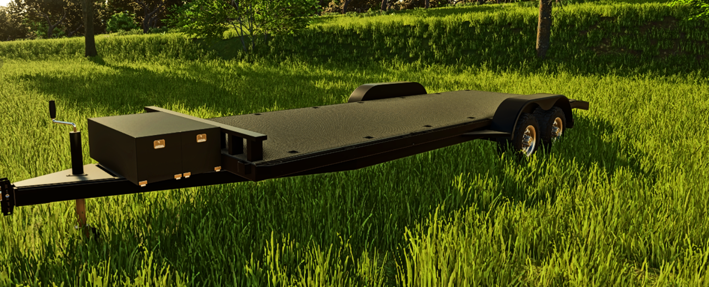 Cover image for FS25 - Custom Steel Deck Trailer
