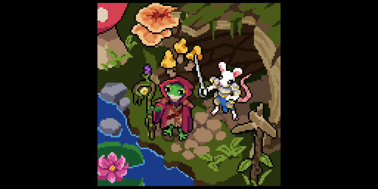 Quest for the Lotus by Yangu for Community Pixel Art Challenge - itch.io