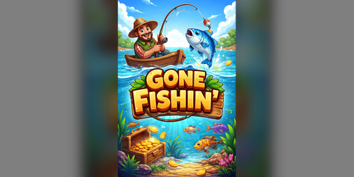 Cover image for Gone Fishin'