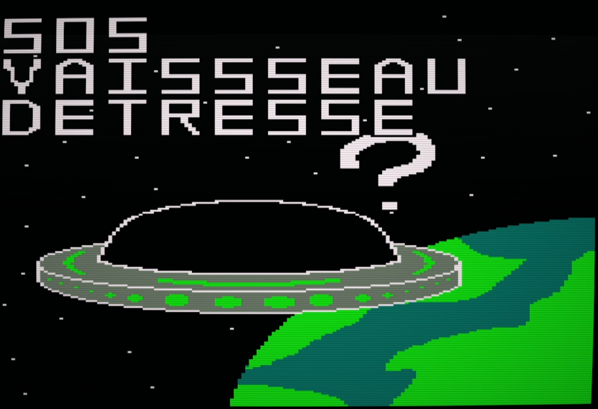 Cover image for SOS vaisseau détresse