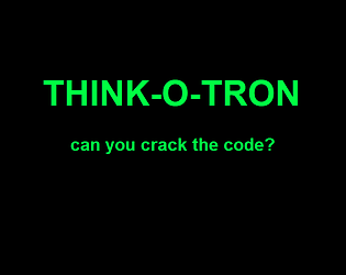 Think-o-tron game screenshot