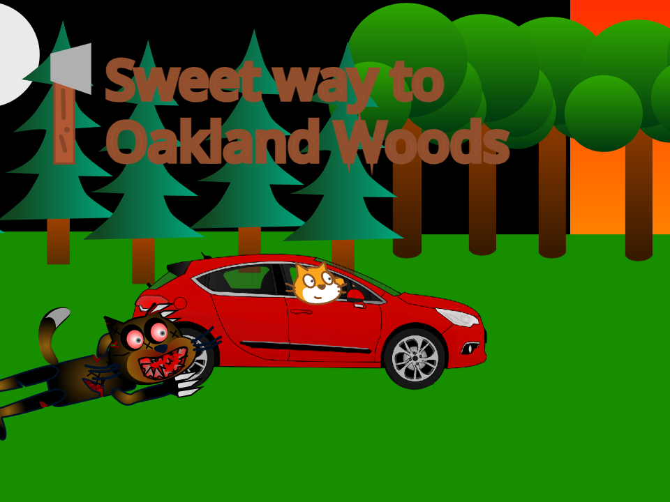 Cover image for Sweet way to Oakland Woods