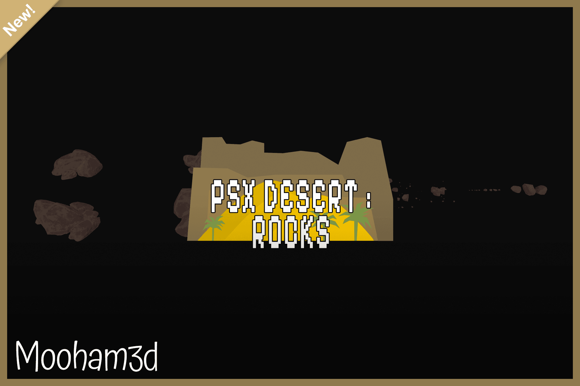 PSX DESERT : ROCKS by mooham3d