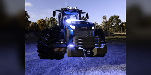 Cover image for BGUK CUSTOM CLAAS EXERION 12
