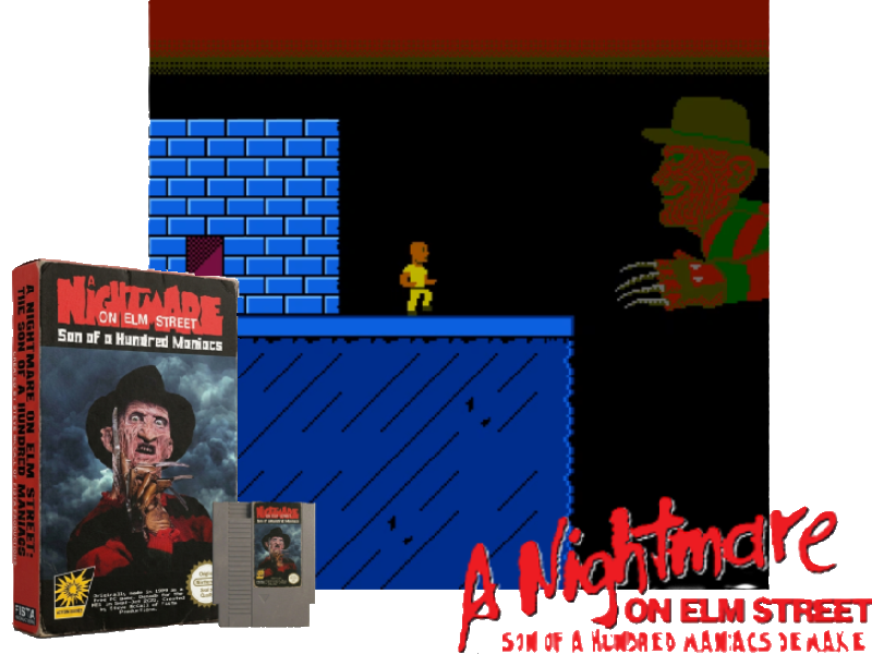 A Nightmare On Elm Street Son Of A Hundred Maniacs-Demake