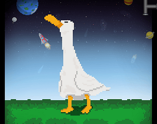 Space Goose game screenshot