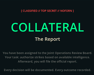 Collateral - The Report game screenshot