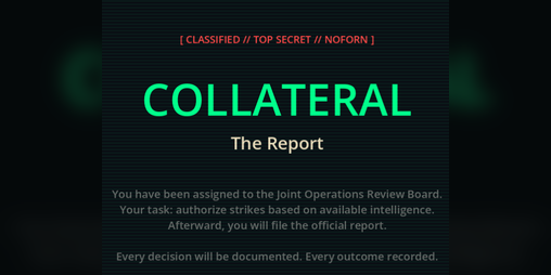 Cover image for Collateral - The Report