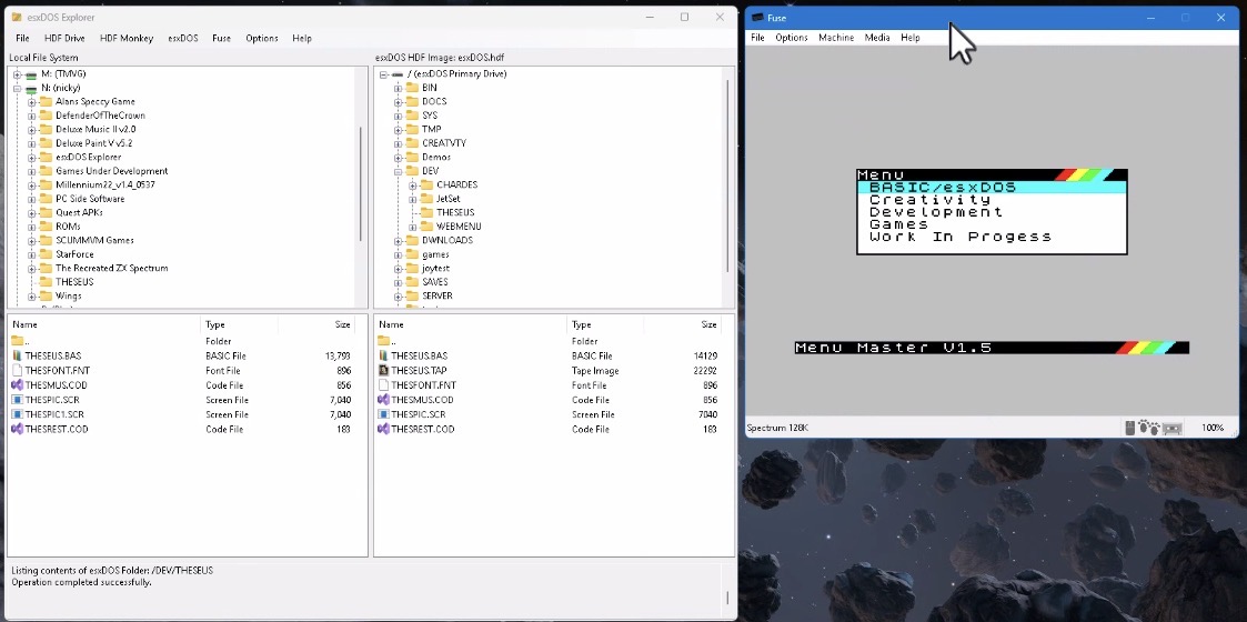 Happy first day of spring! - ZX Spectrum Next Database by Leonis
