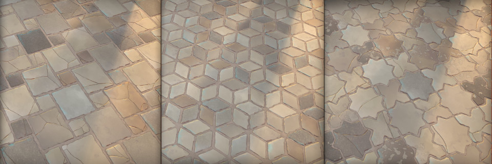 Stylized Gypsum Floor - Texture Pack
