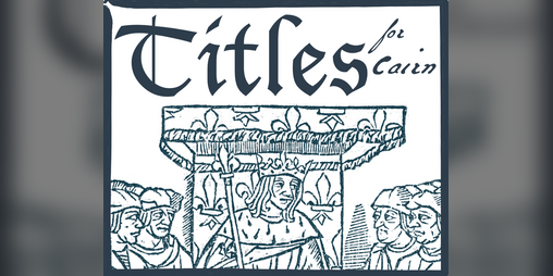 Cover image for Titles