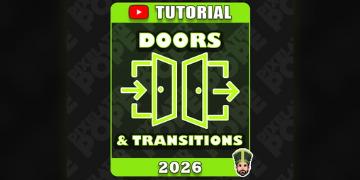 Cover image for GameMaker Doors & Transitions 2026 - 3 PART VIDEO TUTORIAL -- from Beginner to Expert