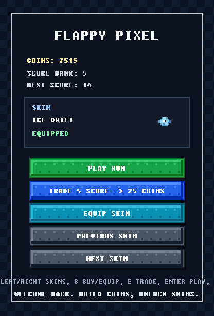 Flappy pixel