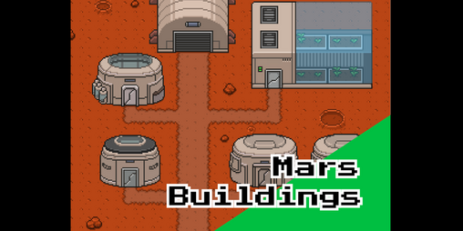 Cover image for Mars Colony: 16x16 Pixel Art Building Pack