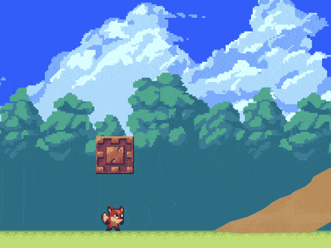 String connector hanging between objects