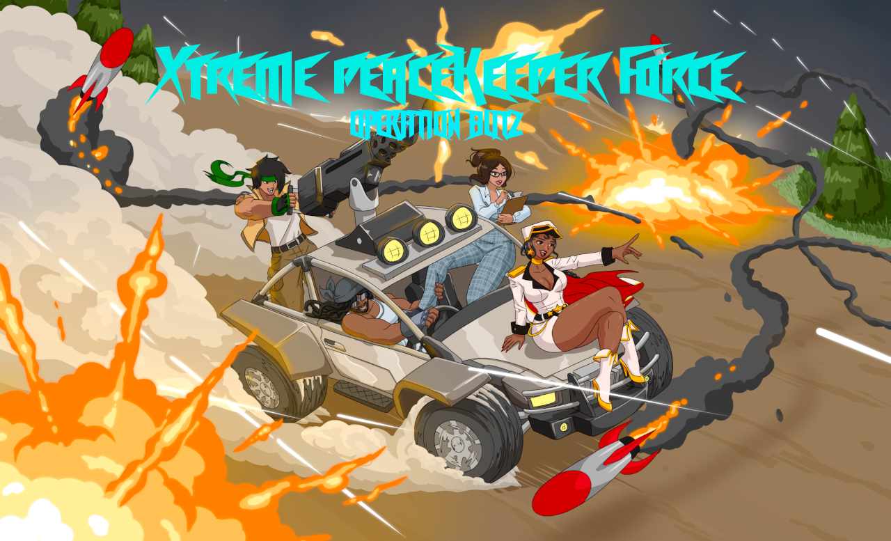 Cover image for Xtreme Peacekeeper Force! Operation Blitz!