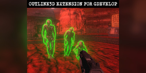 Cover image for Outline3D Extension for GDevelop