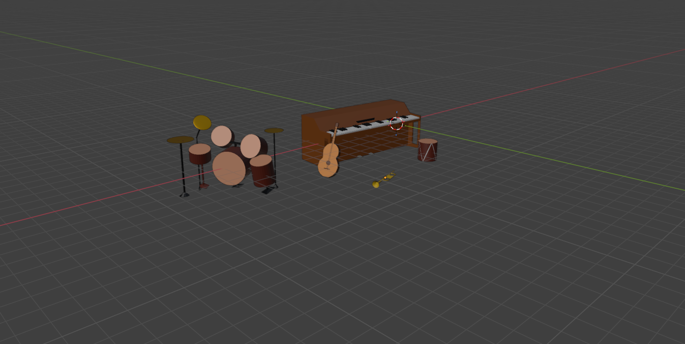 Low Poly Instruments Low Poly Instrument Pack by M.B_Studio0