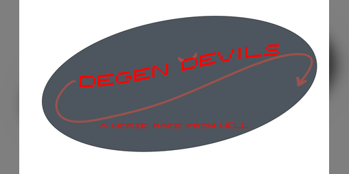 Cover image for Degen Devils: Horse Racing From HELL