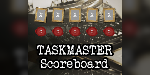 Cover image for Taskmaster Scoreboard