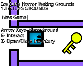 Ice Cube Horror TESTING GROUNDS game screenshot