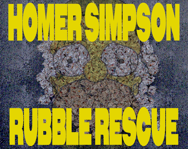 Homer Raspberry Update 1 - Homer Simpson Rubble Rescue by Tamarisk_57
