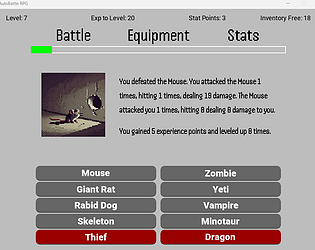 AutoBattle RPG