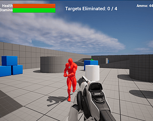 Zombie Panic! (Tutorial Project with Unreal Engine 5.0.3 ) game screenshot