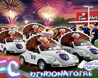 DindonDash game screenshot