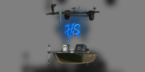 Cover image for FS25 - 2025 Lowe FM-1775 Boat And Trailer