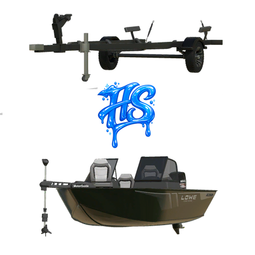 Cover image for FS25 - 2025 Lowe FM-1775 Boat And Trailer