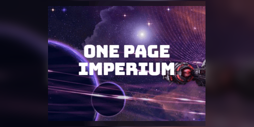 Cover image for One Page Imperium