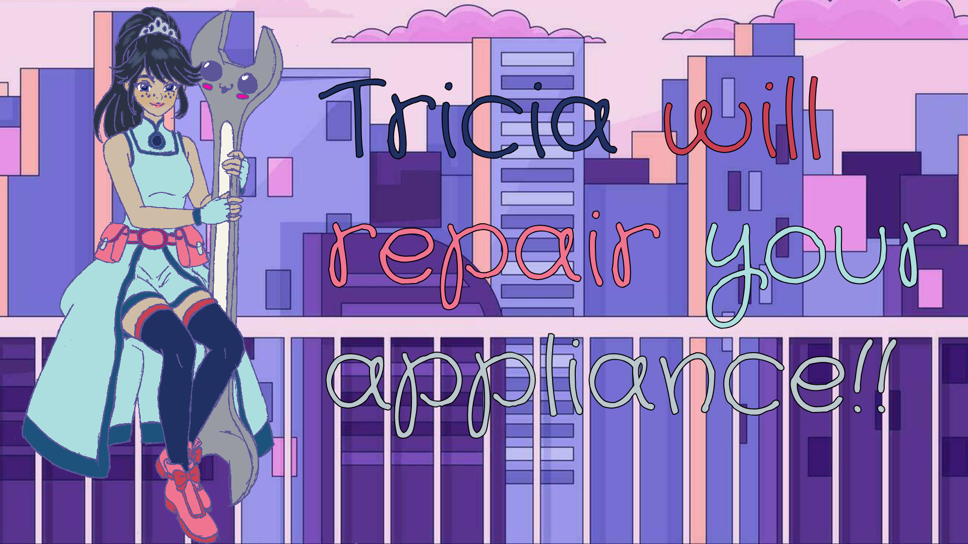 Tricia will repair your appliance!!!