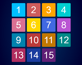 15 Puzzle Slider Game