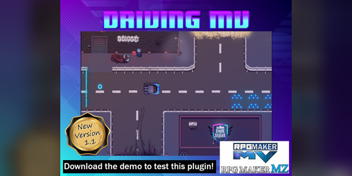 Cover image for Driving MV Plugin RPG Maker MV-MZ