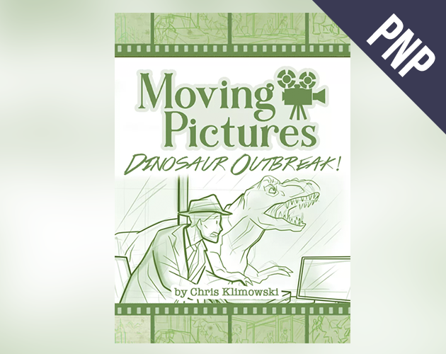 Portada de Moving Pictures: Dinosaur Outbreak