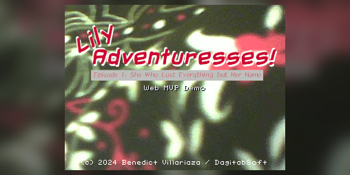 Cover image for Lily Adventuresses! Episode 1: She Who Lost Everything but Her Name [Web MVP Demo]