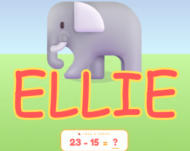 Ellie the Math Hungry Elephant by Rogersmath