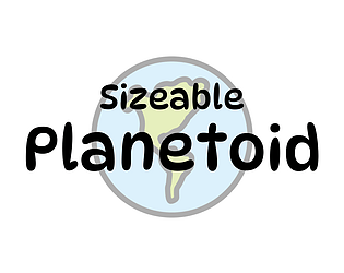 Sizeable Planetoid game screenshot