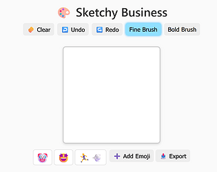 Sketchy Business game screenshot