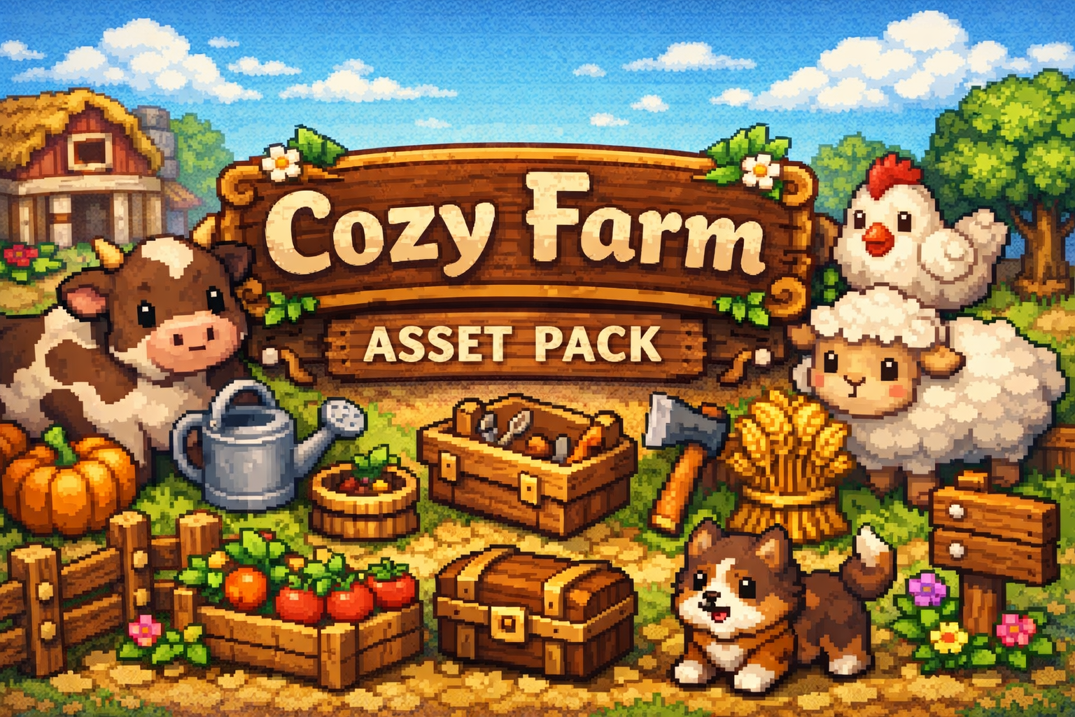 Farm Sim Asset Pack