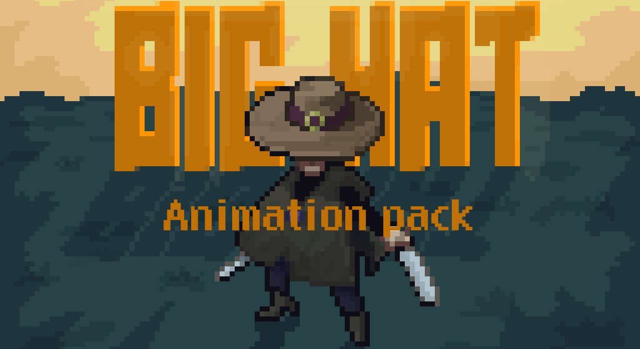 Big Hat Rogue: Animation pack