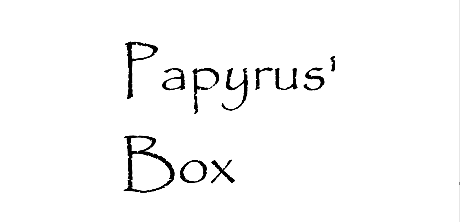 [UoL] - Papyrus' Box - FD