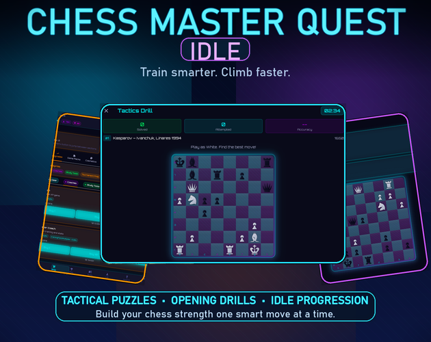 Chess Master Quest - Idle