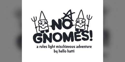 Cover image for NO GNOMES