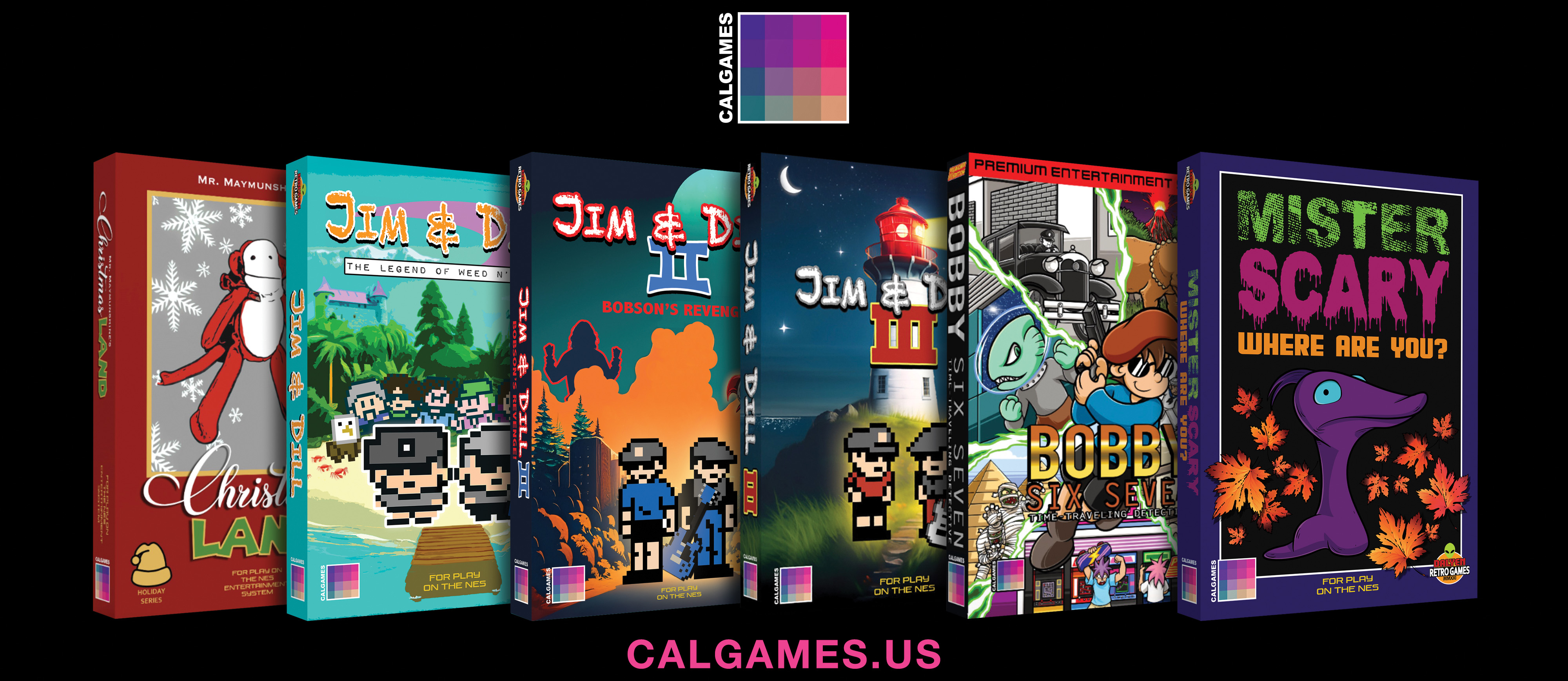calgames NES titles