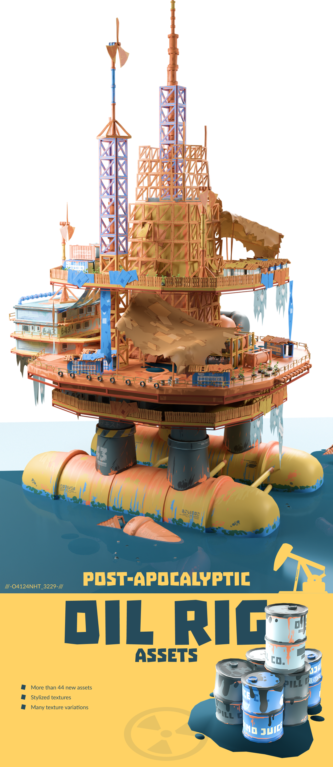 Massive Oil Rig Update! - Post-Apocalyptic - Gas Station by Atomic Realm